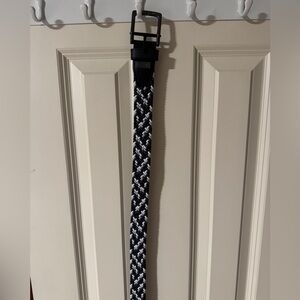 Nike g-flex Men's Black and White Woven Belt